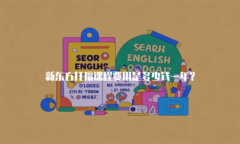 新东方托福课程费用是多少钱一年？