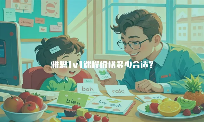 雅思1v1课程价格多少合适？