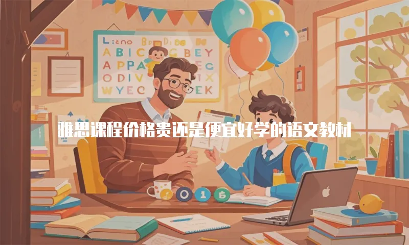 雅思课程价格贵还是便宜好学的语文教材