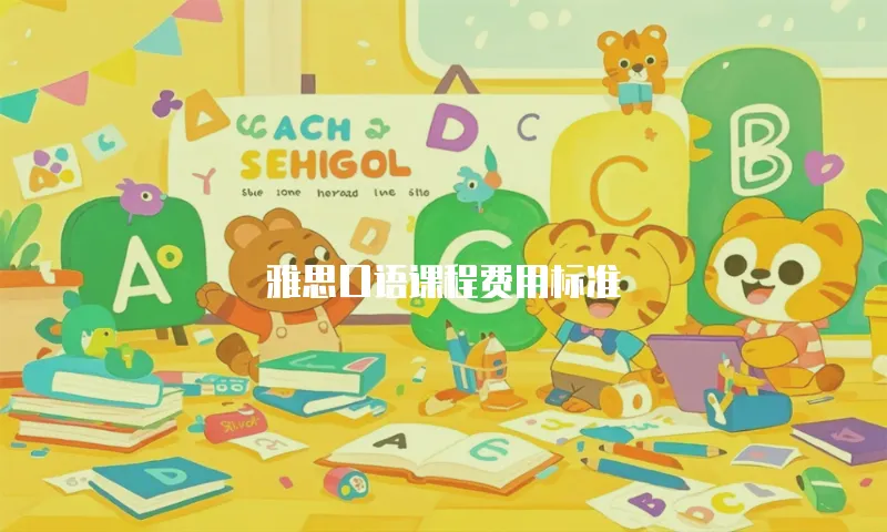 雅思口语课程费用标准