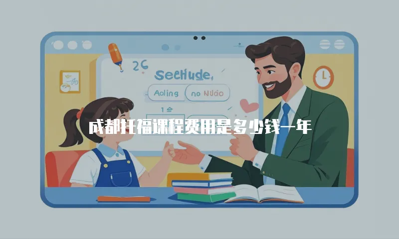 成都托福课程费用是多少钱一年