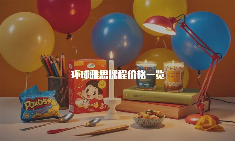 环球雅思课程价格一览