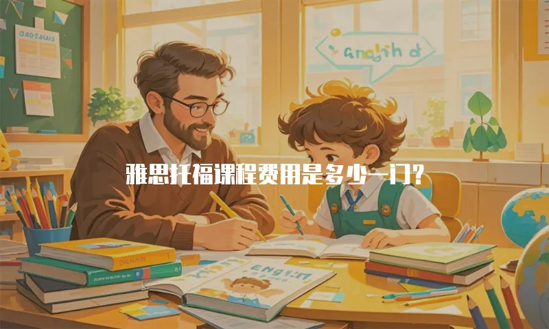 雅思托福课程费用是多少一门？