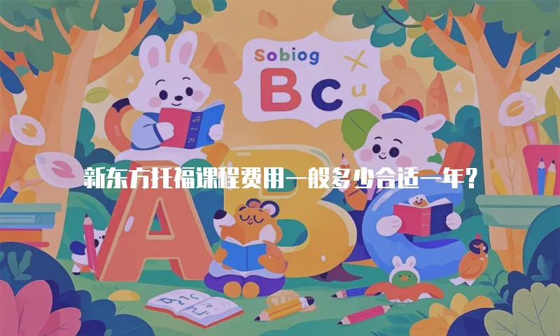 新东方托福课程费用一般多少合适一年？