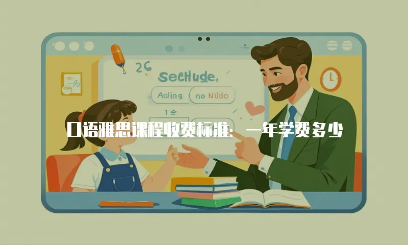 口语雅思课程收费标准：一年学费多少