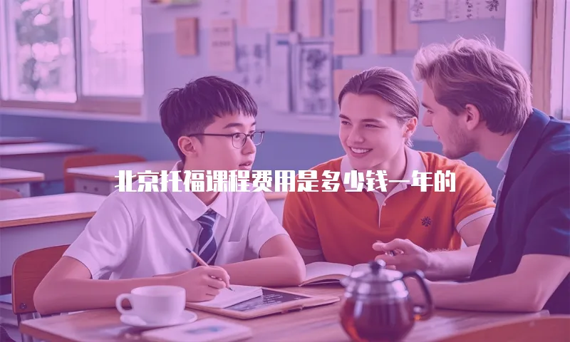 北京托福课程费用是多少钱一年的