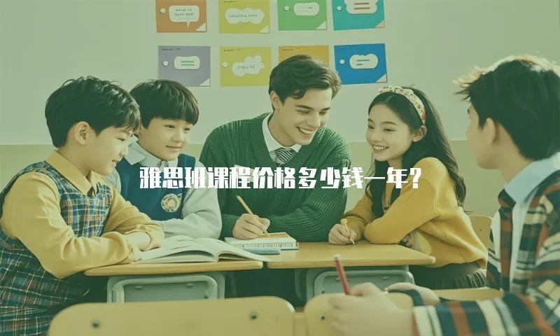 雅思班课程价格多少钱一年？