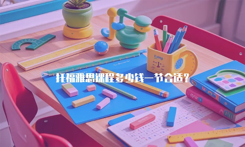 托福雅思课程多少钱一节合适？