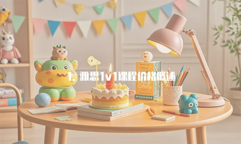 1. 雅思1v1课程价格概述