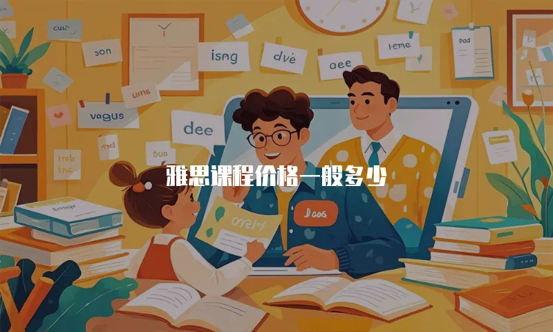 雅思课程价格一般多少
