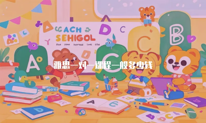 雅思一对一课程一般多少钱