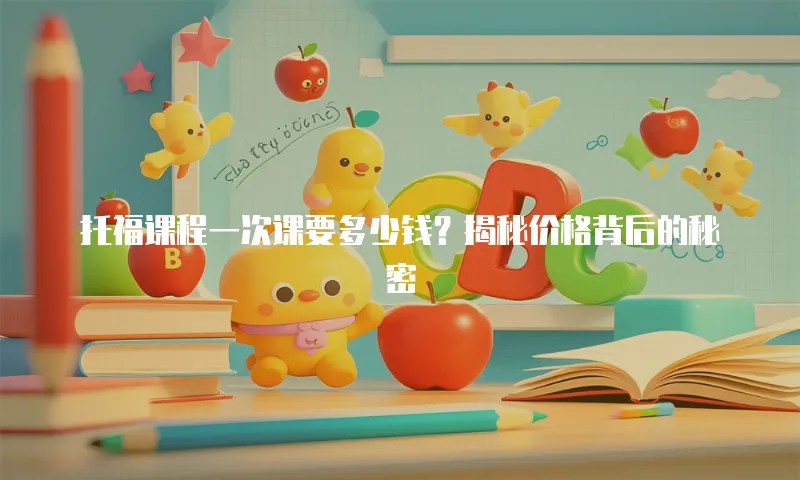 托福课程一次课要多少钱？揭秘价格背后的秘密