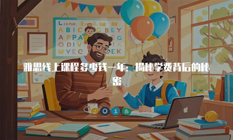雅思线上课程多少钱一年：揭秘学费背后的秘密