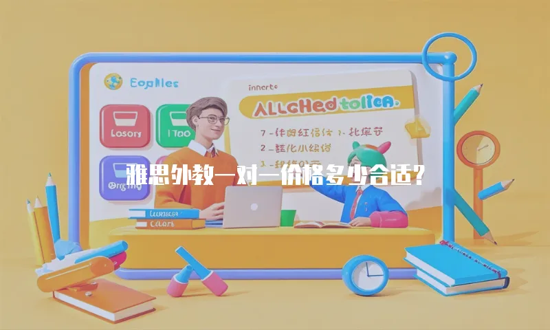 雅思外教一对一价格多少合适？