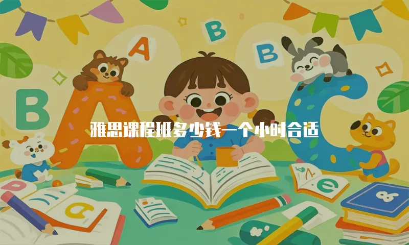 雅思课程班多少钱一个小时合适