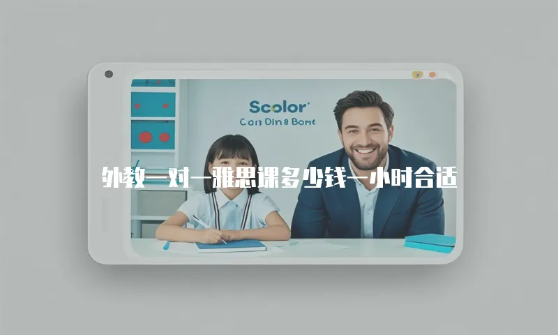 外教一对一雅思课多少钱一小时合适