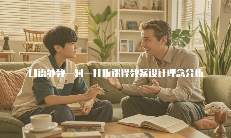口语外教一对一打折课程教案设计理念分析