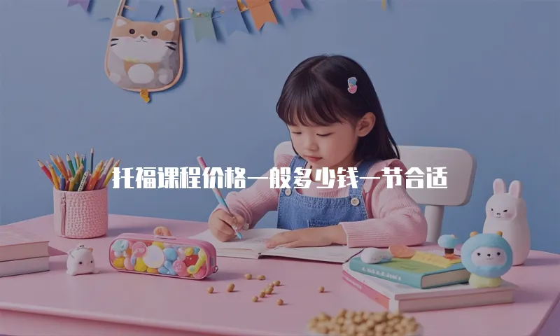托福课程价格一般多少钱一节合适