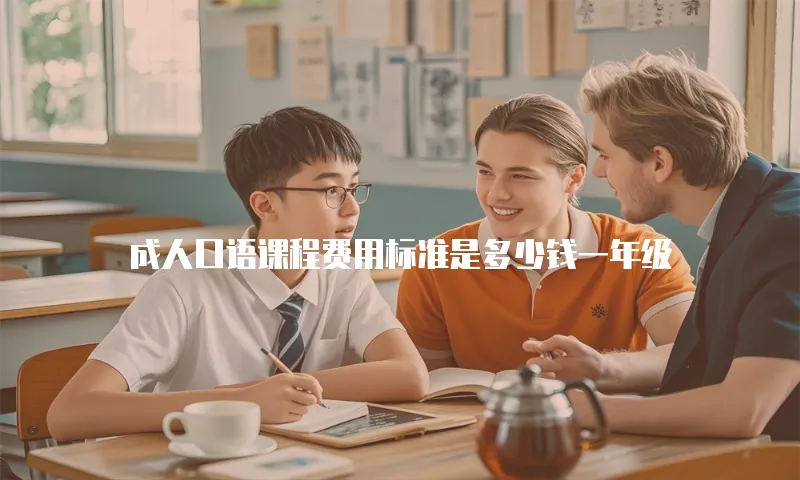 成人口语课程费用标准是多少钱一年级