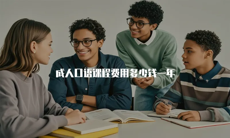 成人口语课程费用多少钱一年