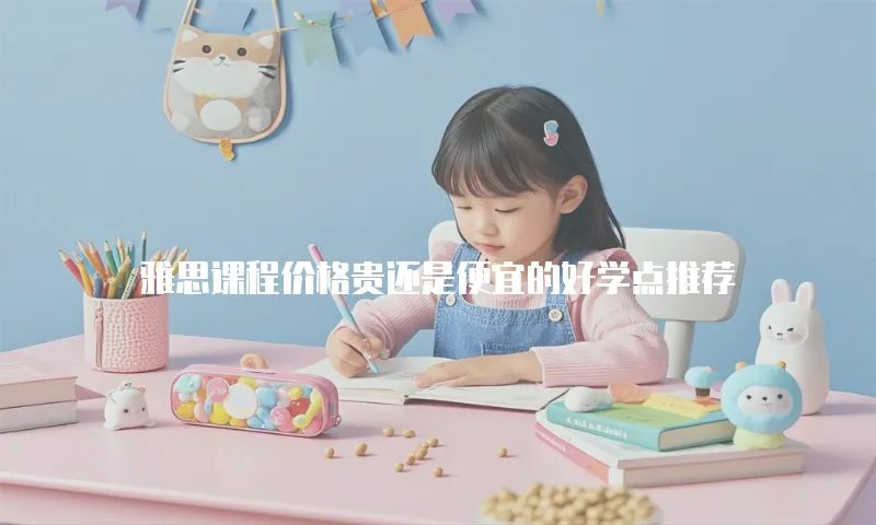 雅思课程价格贵还是便宜的好学点推荐