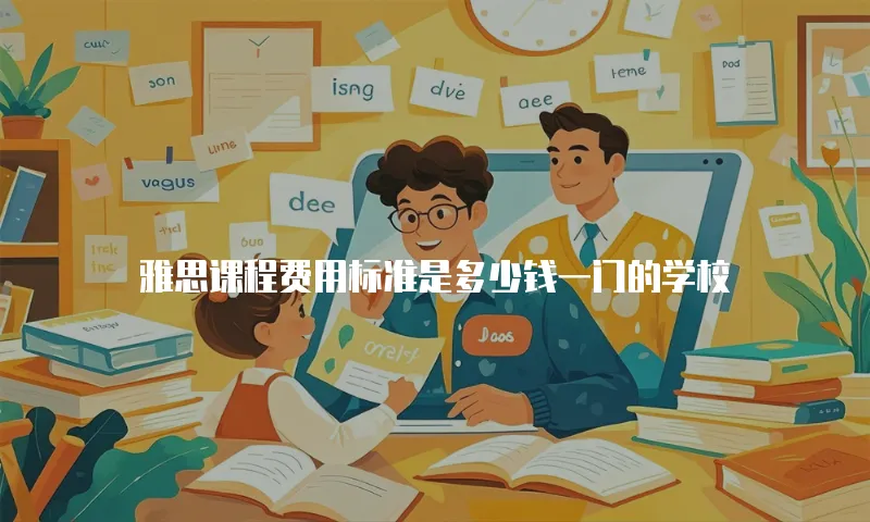 雅思课程费用标准是多少钱一门的学校