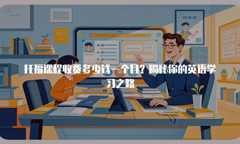 托福课程收费多少钱一个月？揭秘你的英语学习之路