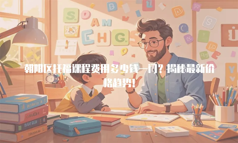 朝阳区托福课程费用多少钱一门？揭秘最新价格趋势！