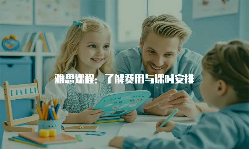 雅思课程：了解费用与课时安排
