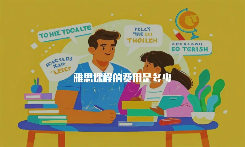 雅思课程的费用是多少