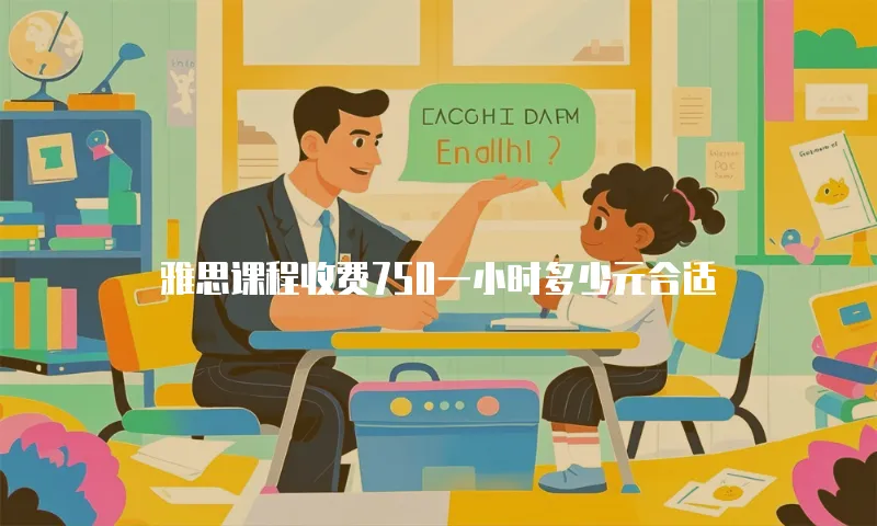 雅思课程收费750一小时多少元合适