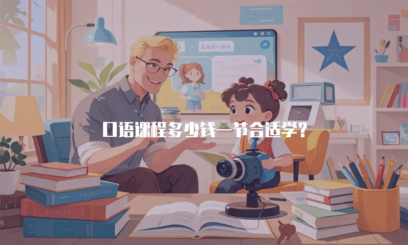 口语课程多少钱一节合适学？