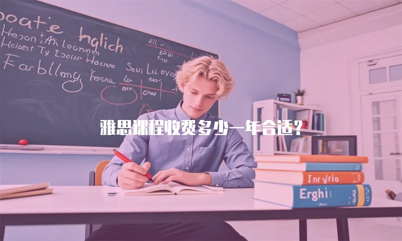 雅思课程收费多少一年合适？