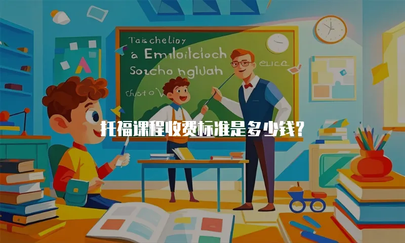 托福课程收费标准是多少钱？