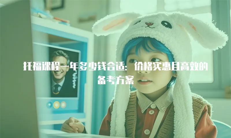 托福课程一年多少钱合适：价格实惠且高效的备考方案