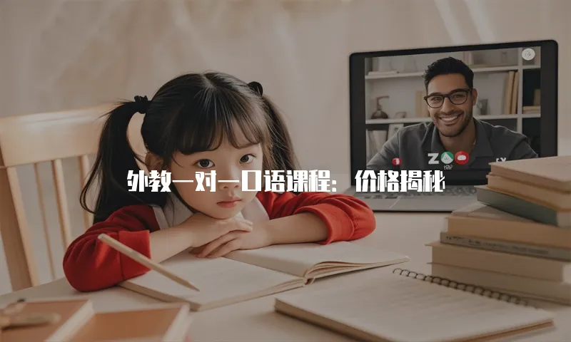 外教一对一口语课程：价格揭秘