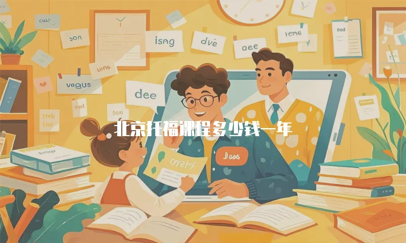 北京托福课程多少钱一年