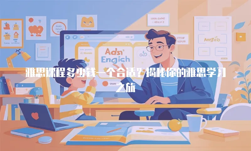 雅思课程多少钱一个合适？揭秘你的雅思学习之旅