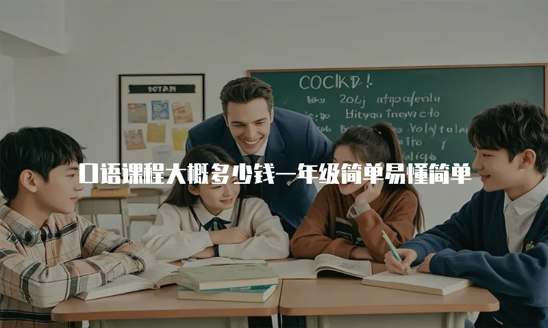 口语课程大概多少钱一年级简单易懂简单