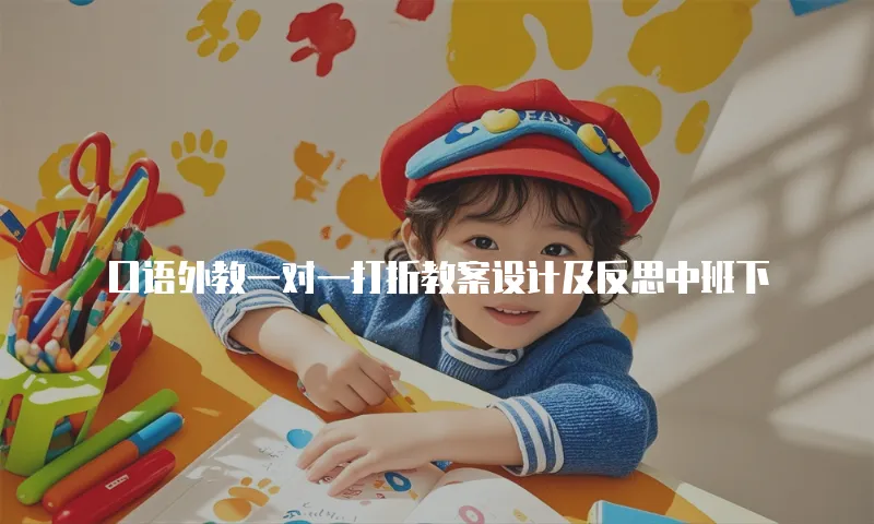 口语外教一对一打折教案设计及反思中班下