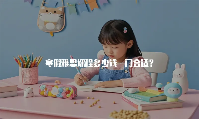 寒假雅思课程多少钱一门合适？