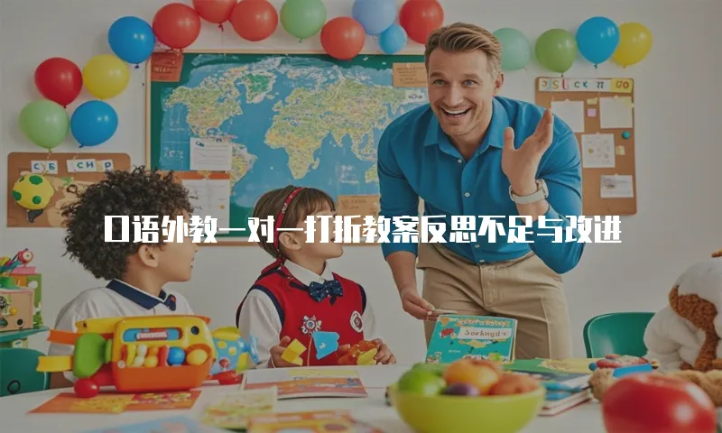 口语外教一对一打折教案反思不足与改进
