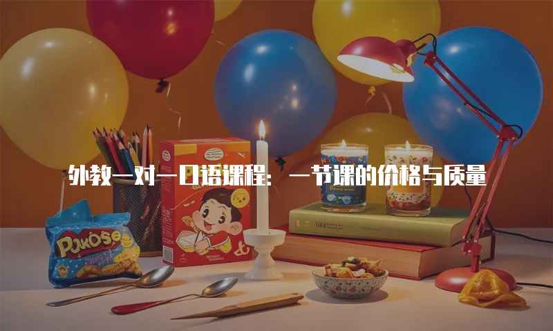 外教一对一口语课程：一节课的价格与质量