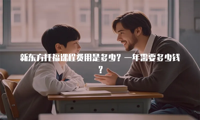 新东方托福课程费用是多少？一年需要多少钱？