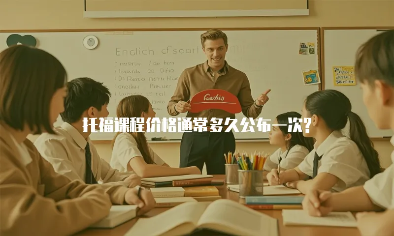 托福课程价格通常多久公布一次?