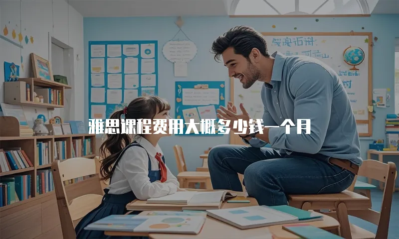 雅思课程费用大概多少钱一个月