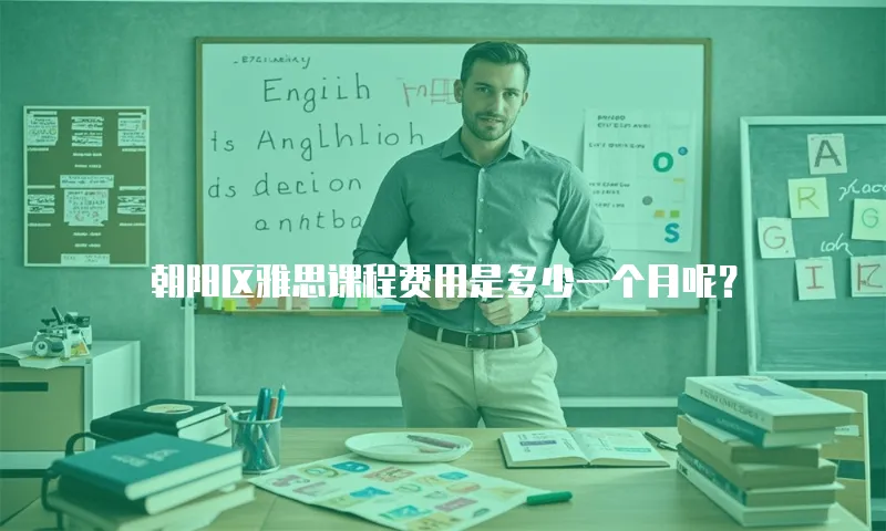 朝阳区雅思课程费用是多少一个月呢？