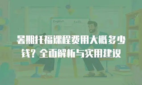 暑期托福课程费用大概多少钱？全面解析与实用建议