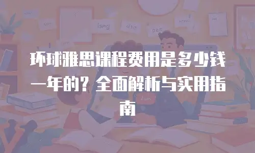 环球雅思课程费用是多少钱一年的？全面解析与实用指南