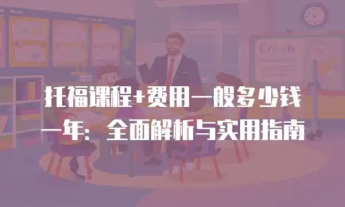 托福课程+费用一般多少钱一年：全面解析与实用指南